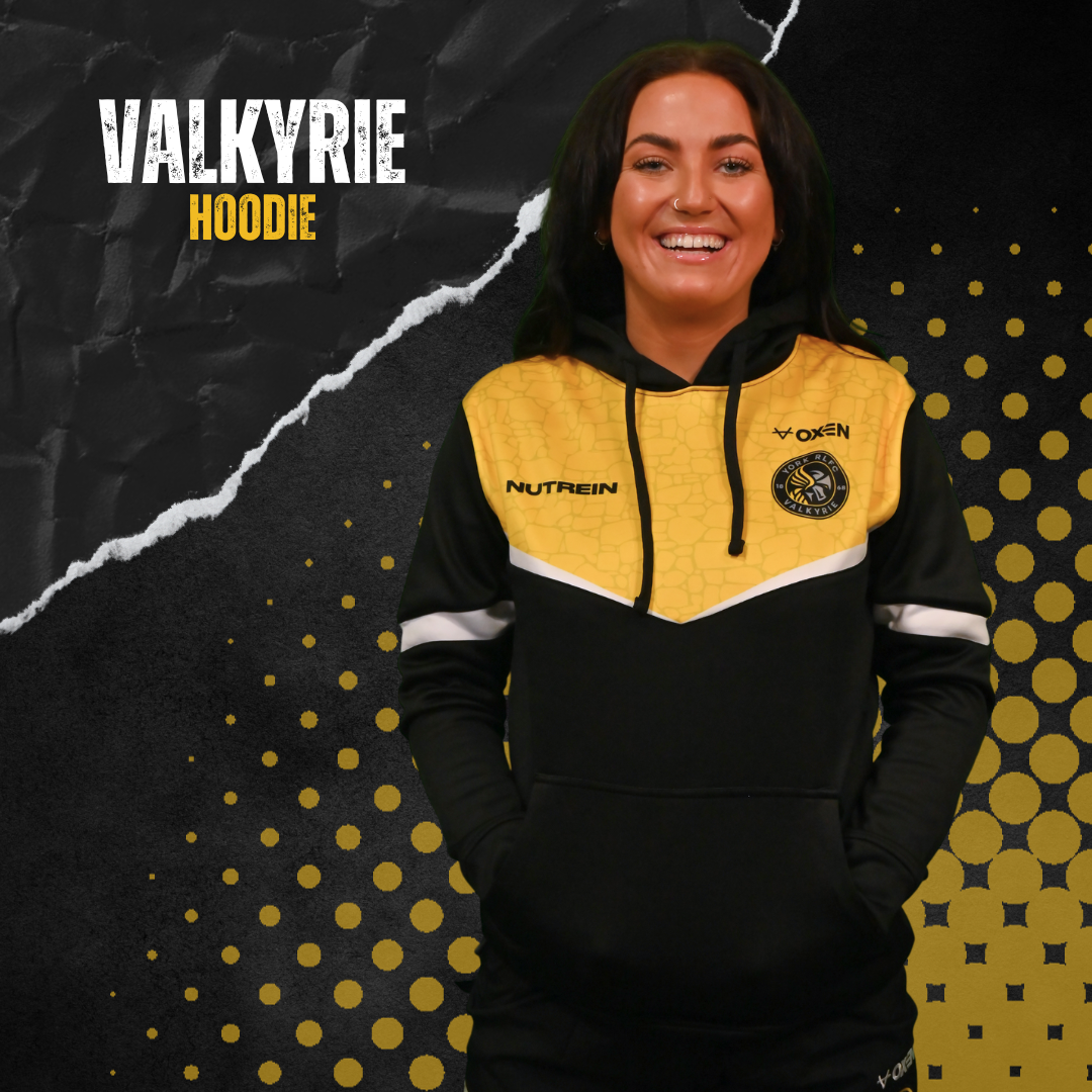 Valkyrie Teamwear York RLFC   Valk Hoody 