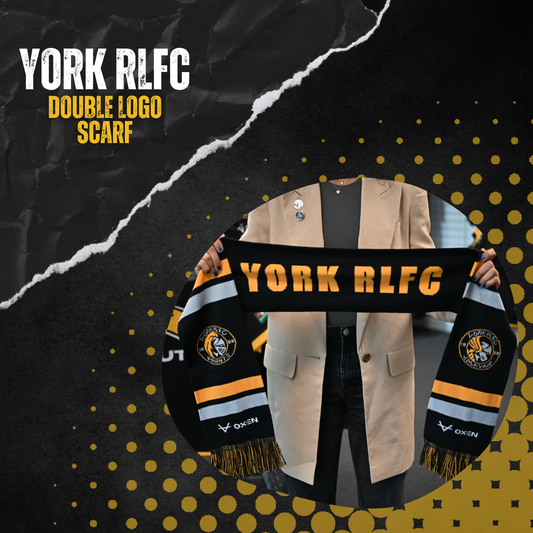 York RLFC Dual Logo Scarf - 2024